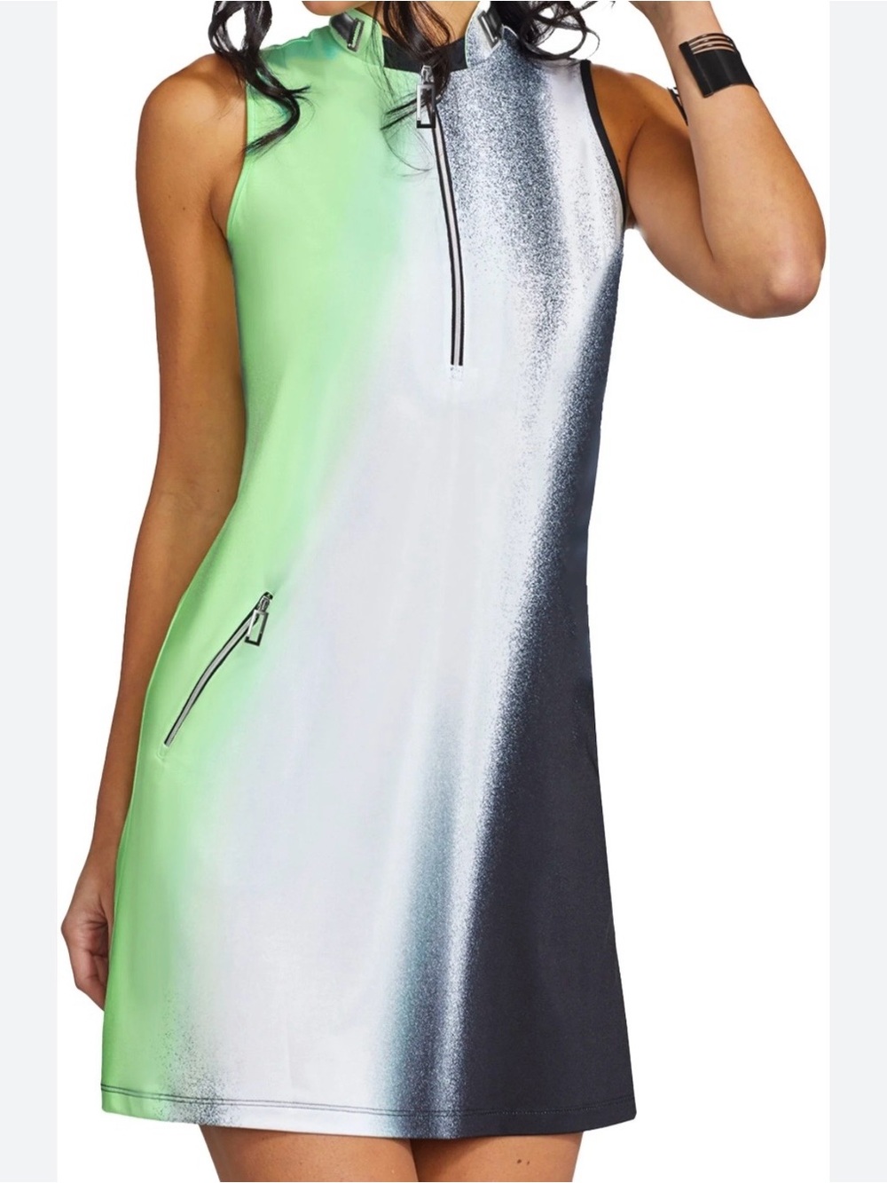 Jamie Sadock Womens Mirage Sleeveless Golf Dress